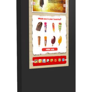 43" FREESTANDING PCAP OUTDOOR TOUCH SCREEN POSTER