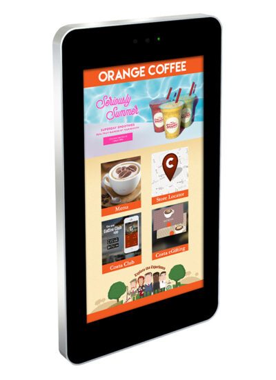75" WALL-MOUNTED PCAP OUTDOOR TOUCH SCREEN