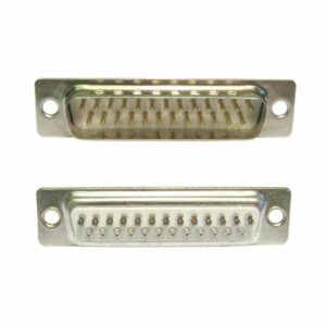 25 WAY 'D' MALE PLUGS