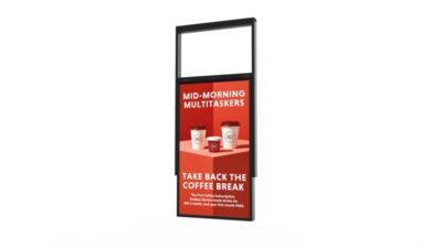 Ultra High Brightness Hanging Double-Sided Display
