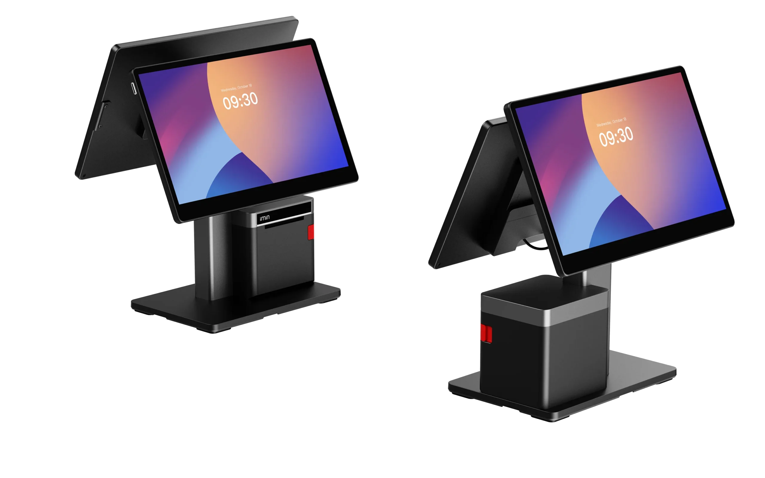 IMIN SWAN 2 PRO (PRINTER) ANDROID 15 8-CORE, 2.0GHZ CORE BOARD 15.6"FHD+15.6"FHD WIFI6 BT NFC 80MM PRINTER GMS 8GB+128GB BLACK - Image 5