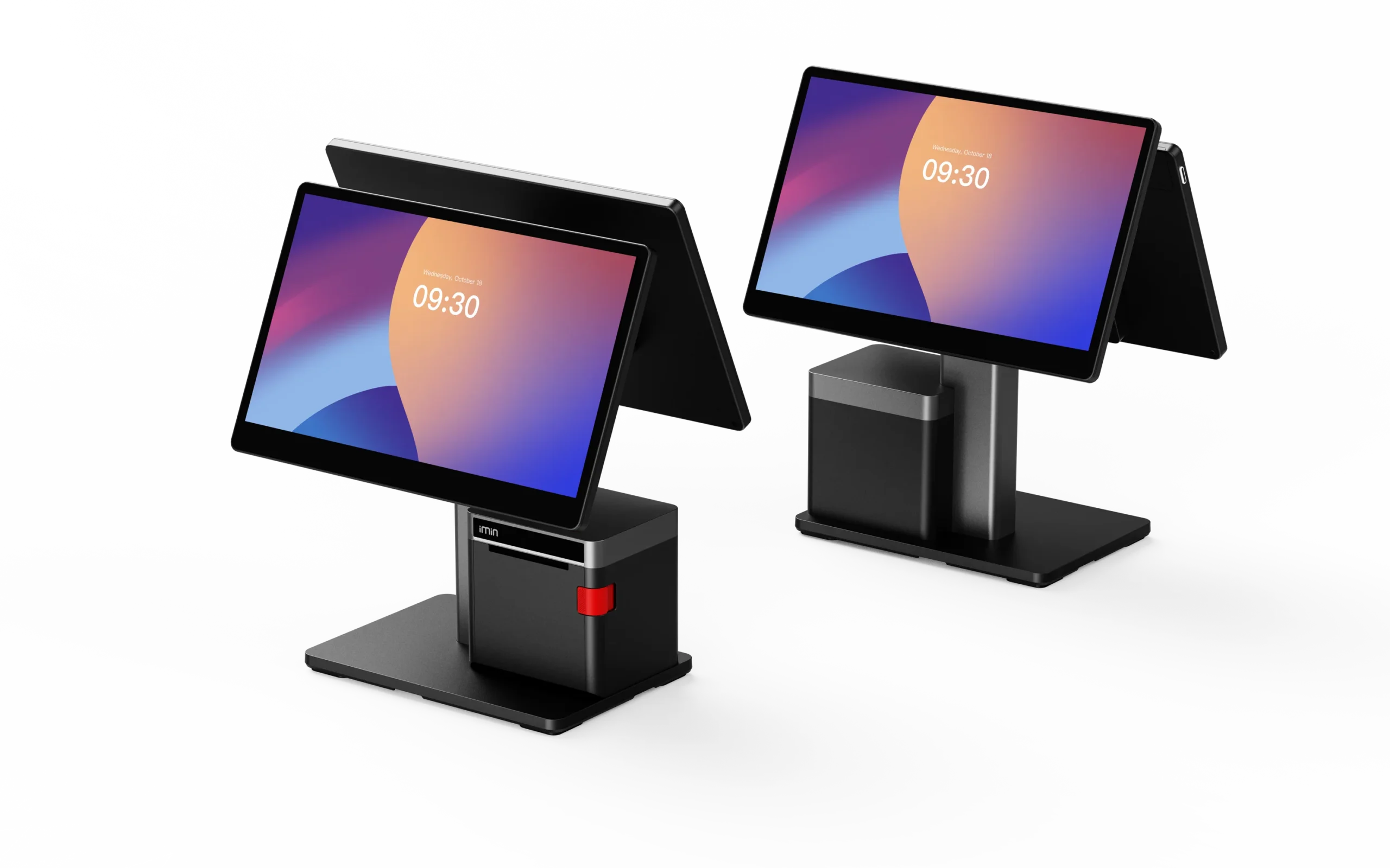 IMIN SWAN 2 PRO (PRINTER) ANDROID 15 8-CORE, 2.0GHZ CORE BOARD 15.6"FHD+15.6"FHD WIFI6 BT NFC 80MM PRINTER GMS 8GB+128GB BLACK - Image 7