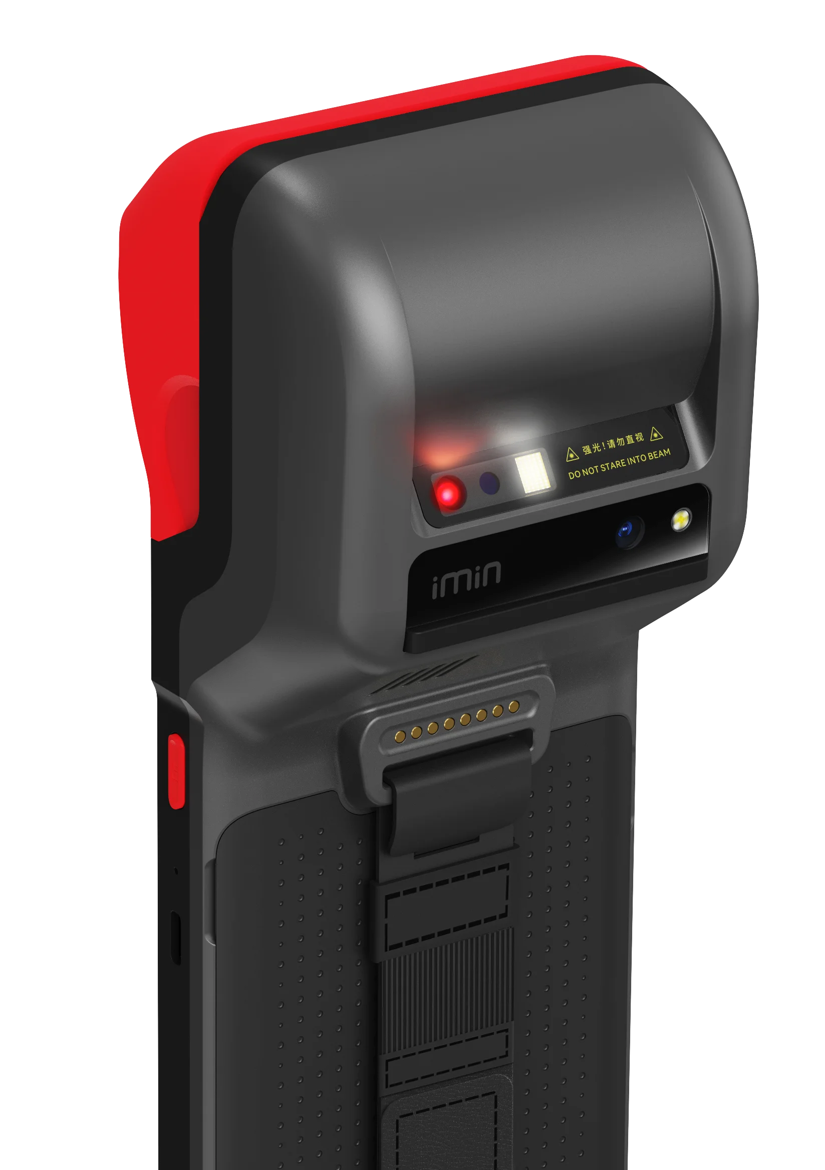 IMIN SWIFT 2 ULTRA ANDROID 13 8-CORE, 2.2GHZ 6.5" 7.7V 3350MAH BATTERY 5MP REAR CAMERA LTE WIFI BT GNSS 58MM PRINTER 4GB+64GB RED NFC FINGERPRINT ZEBRA SCANNER HAND STRAP GMS - Image 5