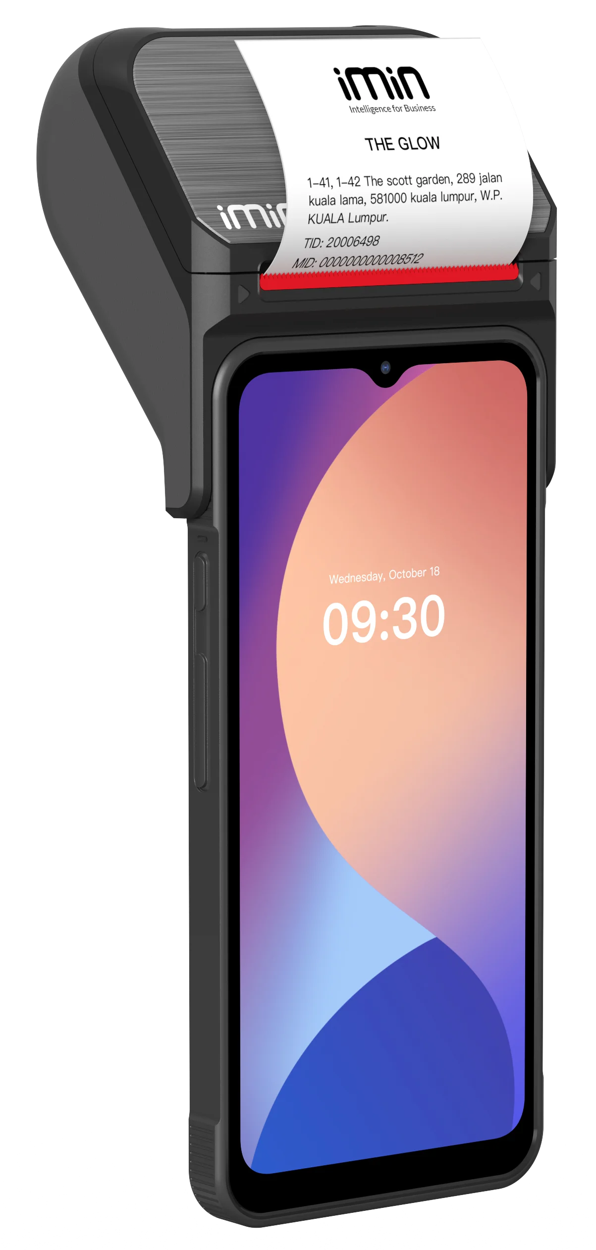 IMIN SWIFT 1 PRO ANDROID 13 8-CORE, 2.0GHZ 6.5" LTE WIFI5 BT GPS 0.3MP FRONT CAMERA 5MP REAR CAMERA 7.6V 2500MAH BATTERY BLACK 4GB+32GB